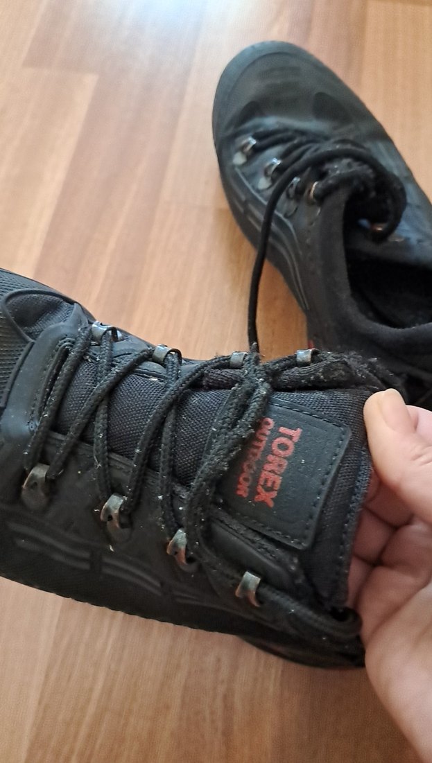 Siyah Erkek Spor Ayakkabı Bağcıkları - Görsel 5