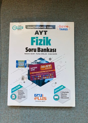 AYT Fizik Soru Bankası - Öğretmene Özel