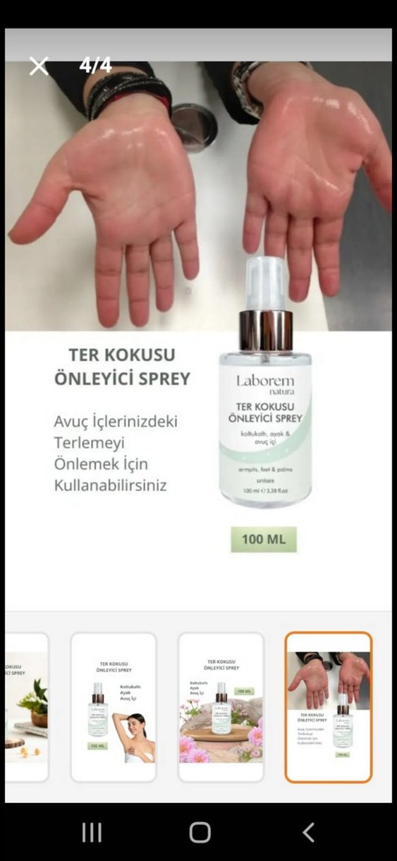 Laborem Ter Kokusu Önleyici Sprey 100ML - Görsel 4