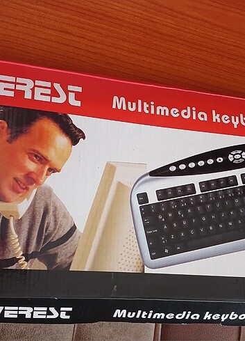 Everest KB-308U Multimedya Klavye - Görsel 2