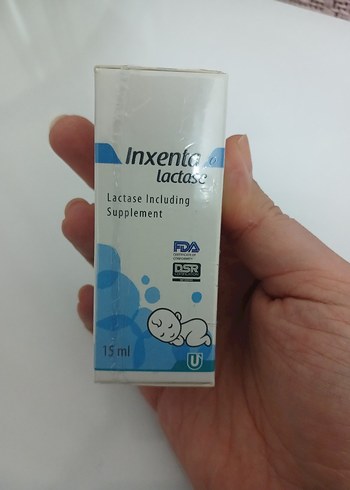 Inxenta Lactase İçeren Bebek Takviyesi 15 ml - Görsel 3