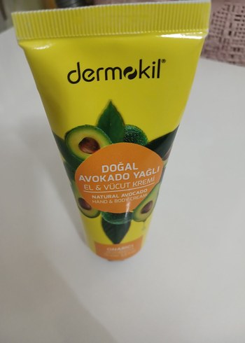 Dermokil Doğal Avokado Yağlı El ve Vücut Kremi - Görsel 4