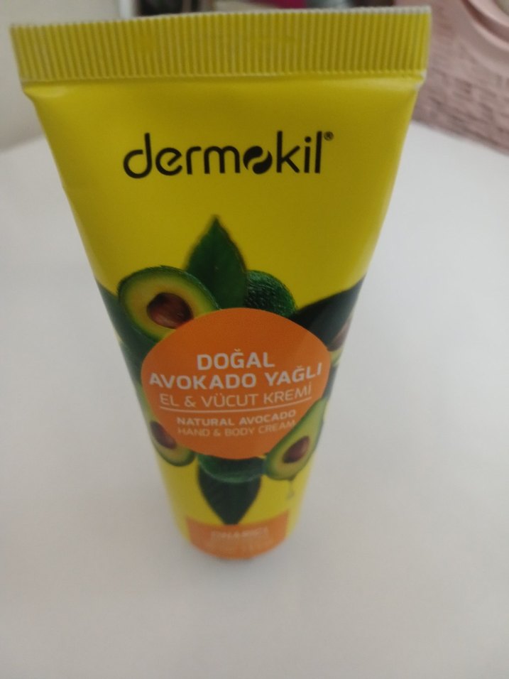 Dermokil Doğal Avokado Yağlı El ve Vücut Kremi - Görsel 3