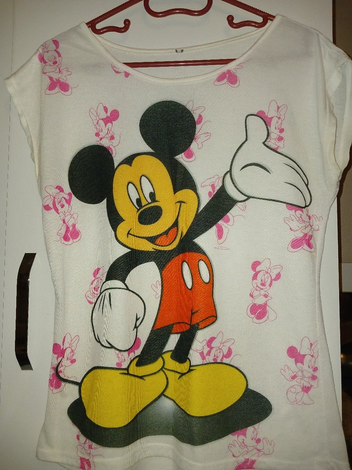 Çizgi Karakter Baskılı Rahat Tişört | ML Uyumlu - Görsel 2