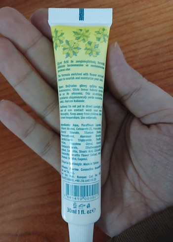 Cire Aseptine Çiçek Özlü Nemlendirici Krem (30 ml) - Görsel 3