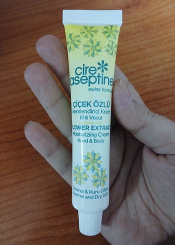 Cire Aseptine Çiçek Özlü Nemlendirici Krem (30 ml) - Görsel 2