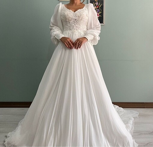 Özel dikim gelinlik - Görsel 3