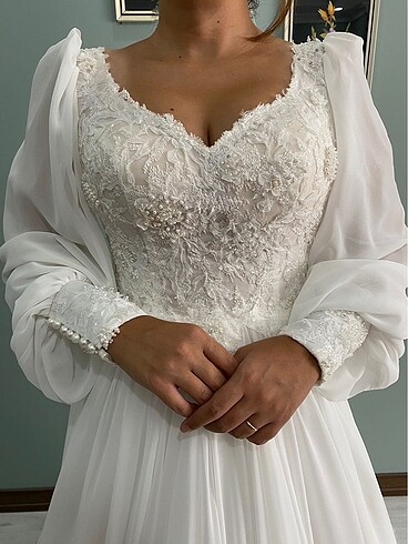 Özel dikim gelinlik - Görsel 2