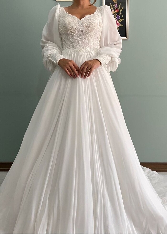 Özel dikim gelinlik - Görsel 3