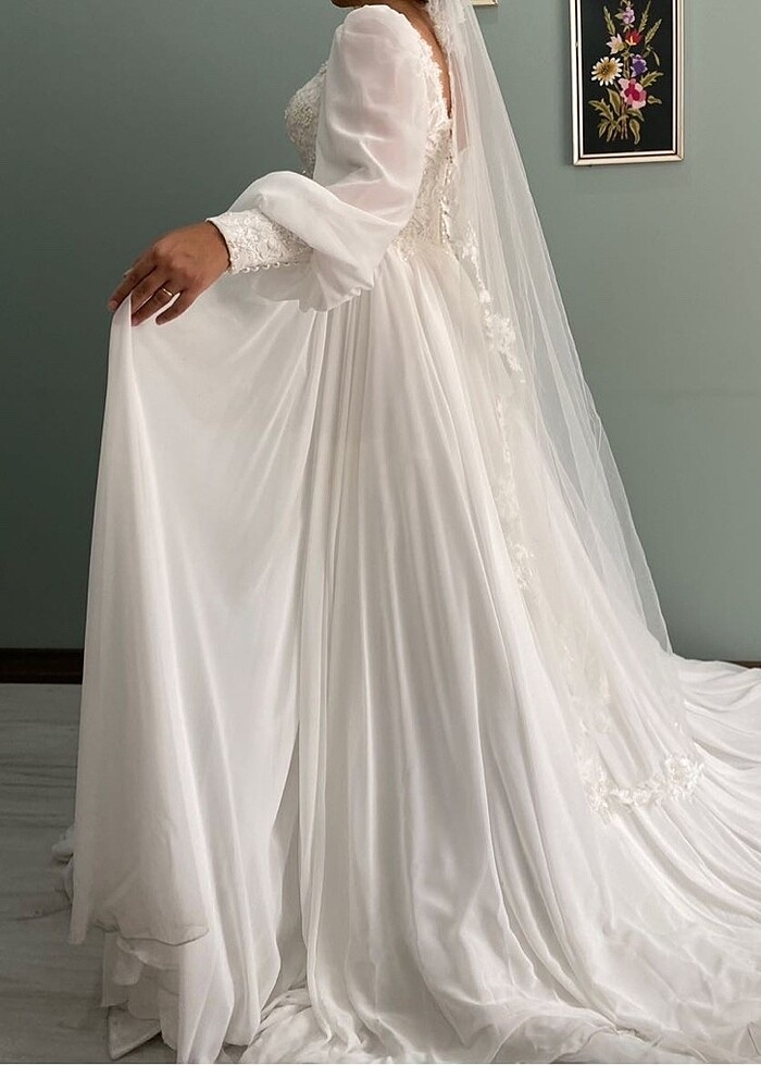 Özel dikim gelinlik - Görsel 4