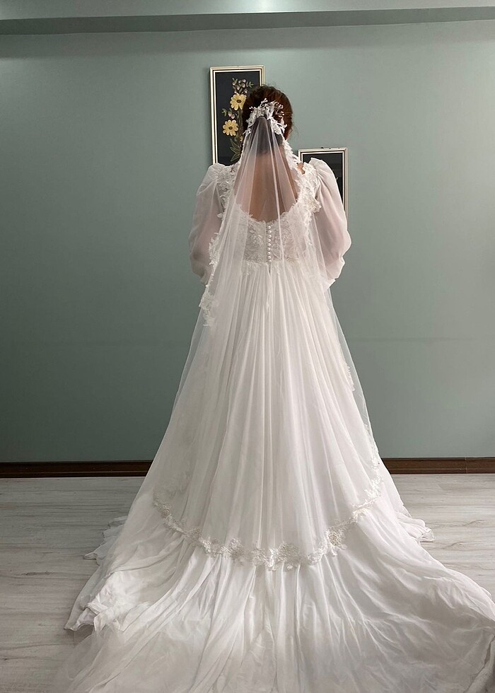 Özel dikim gelinlik - Görsel 5