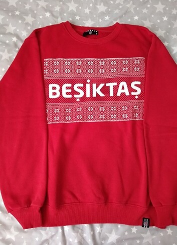 m Beden kırmızı Renk ORİJİNAL BEŞİKTAŞ SWEATSHİRT 