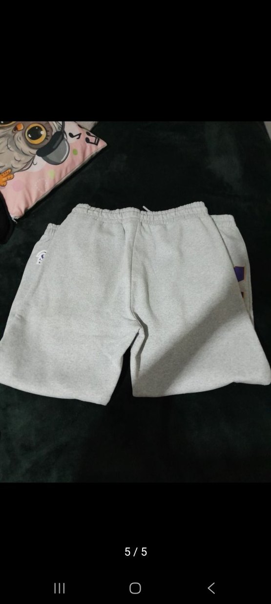 Gri Baskılı Kadın Eşofman Altı - Görsel 4