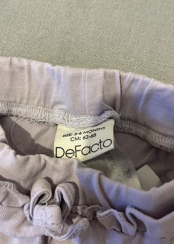 Pembe ve lila kız bebek tayt seti 3-6 ay - Görsel 2