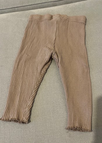 Bej Kız Çocuk tayt - Görsel 3