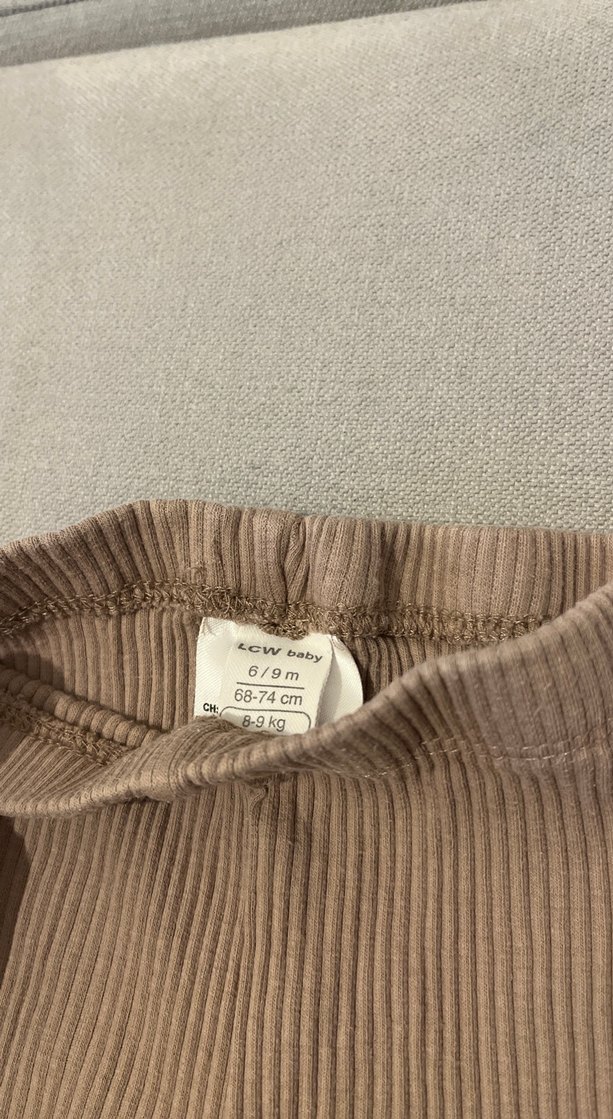 Bej Kız Çocuk tayt - Görsel 2