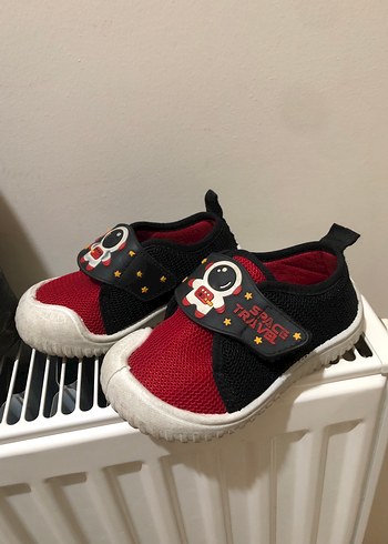 Gezer Kırmızı Erkek Çocuk Spor Ayakkabı Velcro