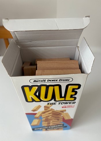 Beden Ahşap Kule Denge Oyunu jenga