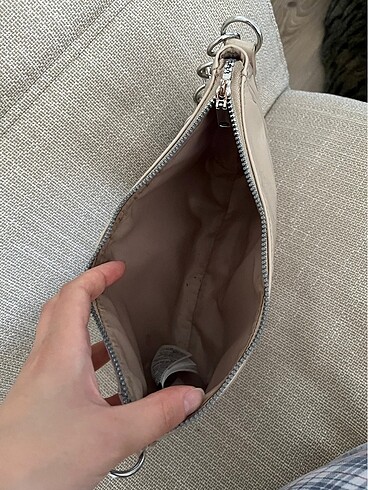 Beden H&M Rugan Bej Renkli Çanta