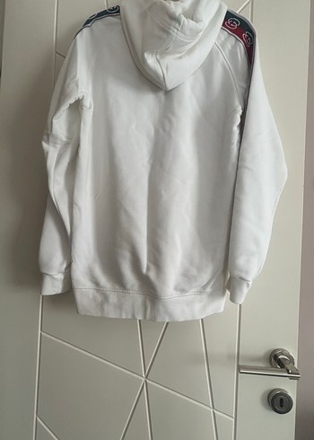 GUCCI  Beyaz Pamuklu Baskılı Üniseks Sweatshirt - Görsel 2