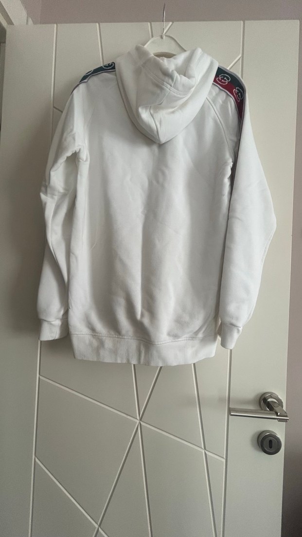 GUCCI  Beyaz Pamuklu Baskılı Üniseks Sweatshirt - Görsel 2