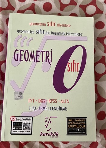 Geometri Sıfır - TYT-DGS-KPSS-ALES Hazırlık Kitabı