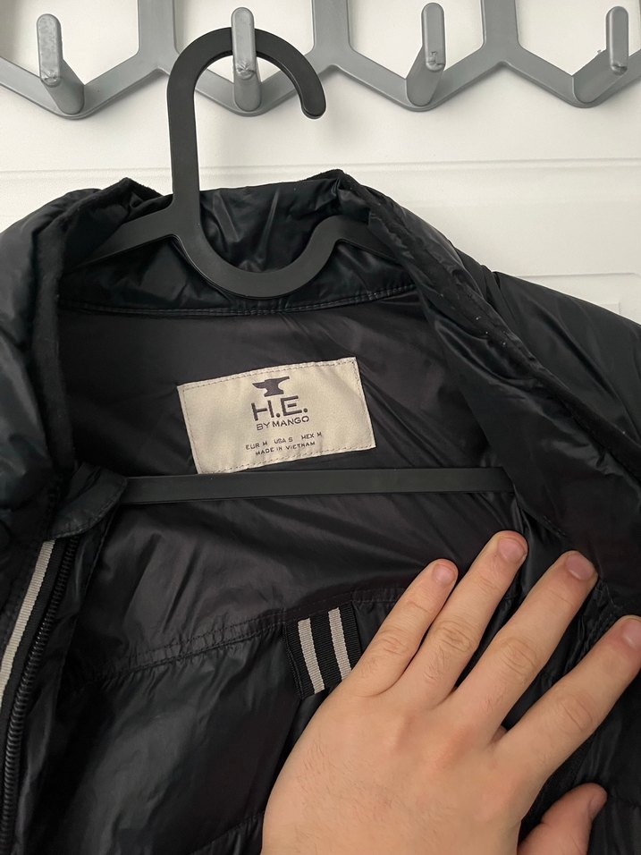 Siyah Fermuarlı Erkek Yağmurluk - Görsel 4