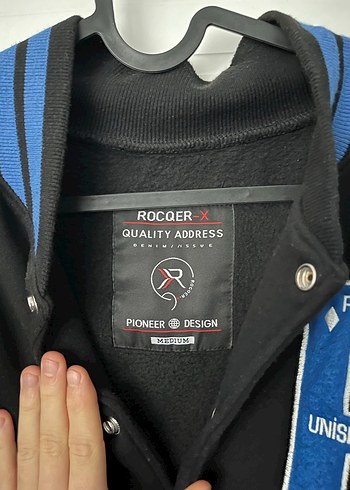 Mavi Rock Punk Deri Spor Ceket - Görsel 3