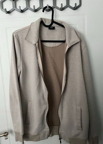 Bej Erkek Fermuarlı Polar - Görsel 4