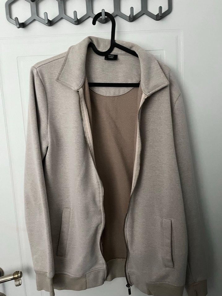 Bej Erkek Fermuarlı Polar - Görsel 4