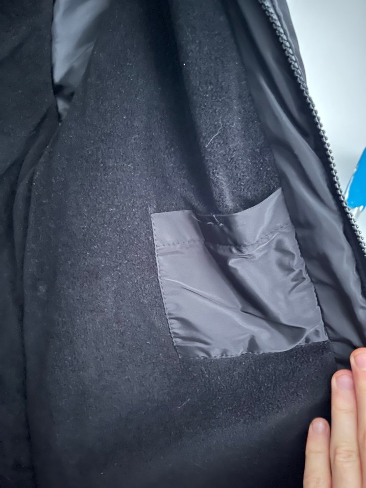 Siyah Kapüşonlu Fermuarlı Erkek Mont - Görsel 4