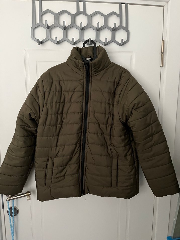 Erkek Fermuarlı Kahverengi Mont - Görsel 2