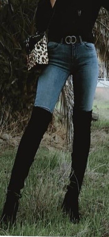 Mango skinny jean pantolon