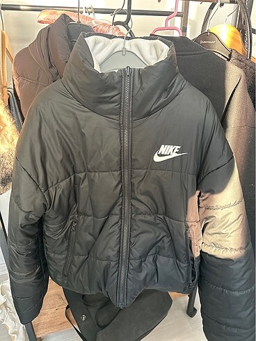s Beden nike çift taraflı kadın mont