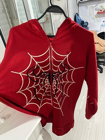 Spiderman kırmızı hırka