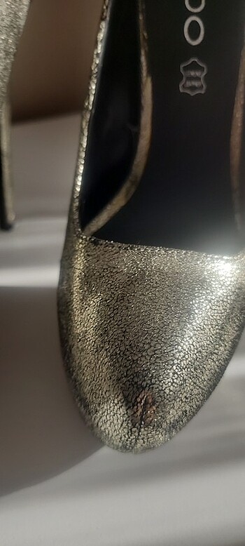 Platform gumus aldo ayakkabı - Görsel 3