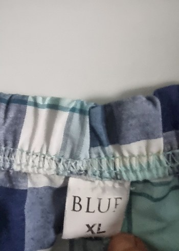 Erkek Mavi Ekose Rahat Pijama Altı - Görsel 2