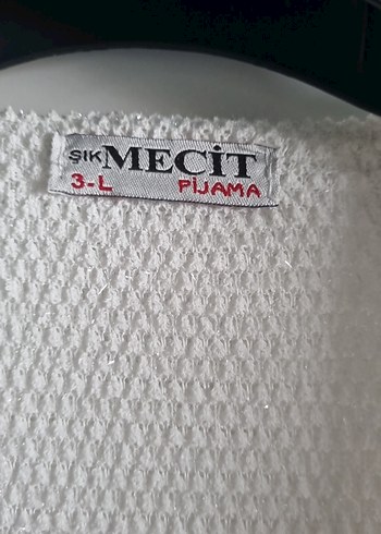 Beyaz Midi Kadın Sabahlık - Görsel 3