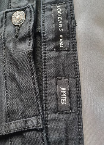 Gri Normal Kesim  Kot Pantolon - Görsel 3