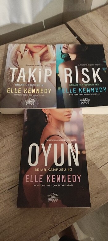 Elle Kennedy Briar Kampüsü Serisi - Takip , Risk, Oyun