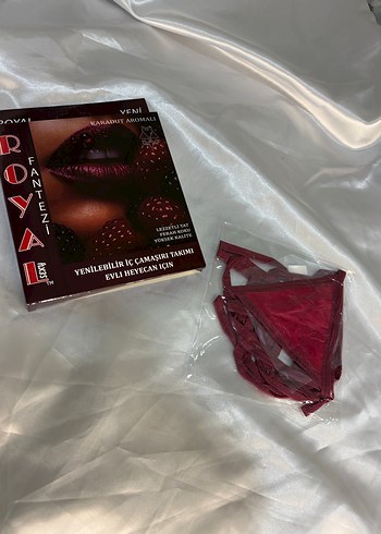 Bordo İç Çamaşırı Takımı - Görsel 2