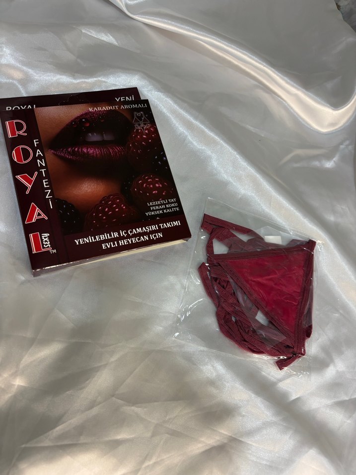 Bordo İç Çamaşırı Takımı - Görsel 2