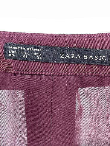 xs Beden kahverengi Renk Zara Gömlek %70 İndirimli.
