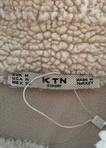 Beyaz Peluş Kadın Ceket - Görsel 4