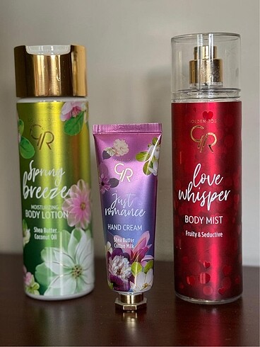 Golden Rose Body Care Collection