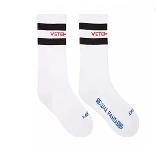 universal Beden beyaz Renk Vetements çorap