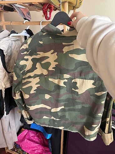 Bershka kamuflaj Ceket