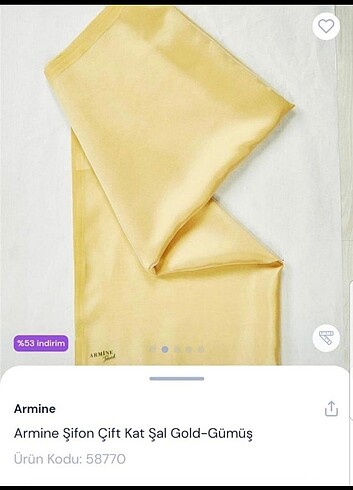 Armine trend çift taraflı tül şal
