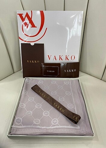 VAKKO ÇİFT TARAFLI KAŞMİR İPEK EŞARP