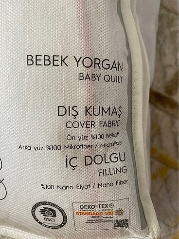 Viadante Bebek 4 mevsim yorgan